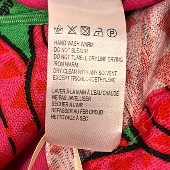 FARM Rio Red and Green Floral Midi Skirt - Picture 10 of 15